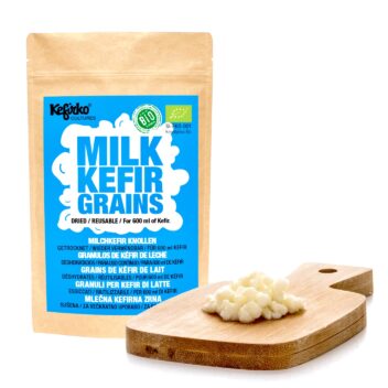 Kefirko ミルク ケフィア グレインズ（顆粒・乾燥、再利用可能）1g