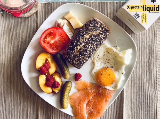 タンパク質中心の食事