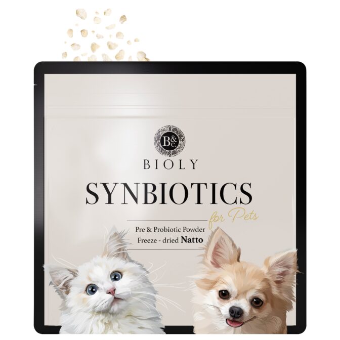 SYNBIOTICS for Pets】ペットの腸活ふりかけ・おやつ 40ｇ 無添加《小型犬・猫：約40日分、中型犬：約20日分、大型犬：約13日分》  | BIOLY（ビオリー）